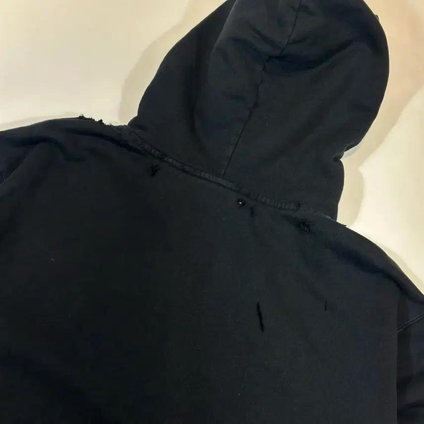 발렌시아가 메종 BB로고 빈티지 커스텀 후드티 4