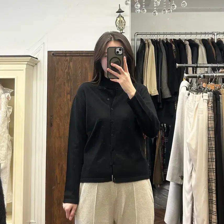 꾸레쥬 정품 블랙 가디건 7