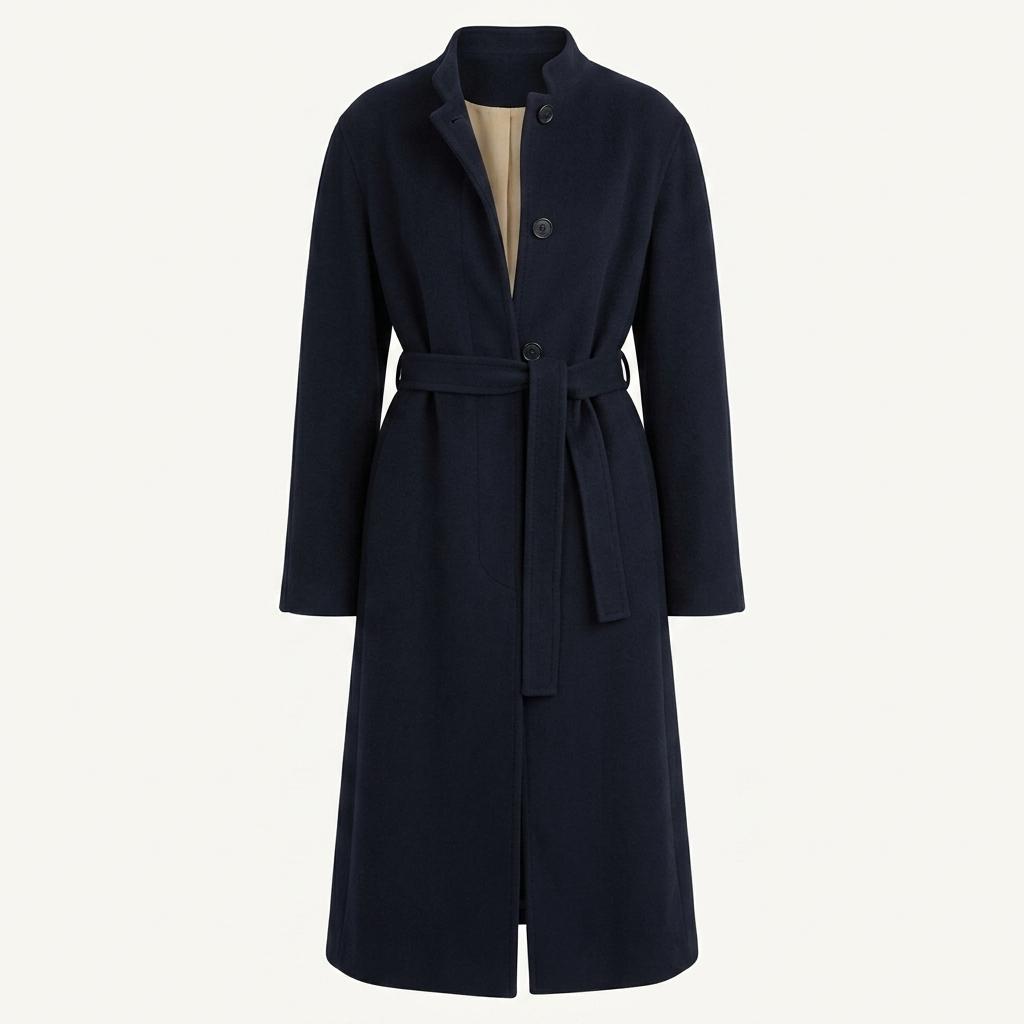 막스마라 정품 블랙 롱 코트 1