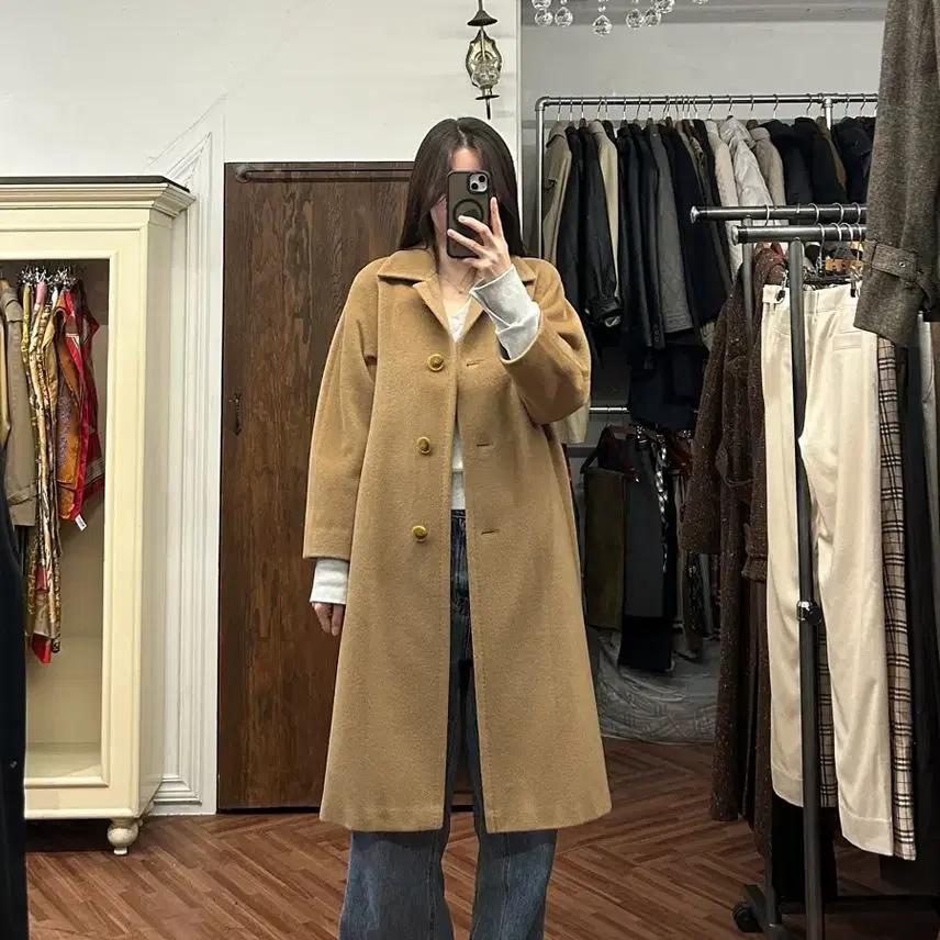 막스마라 정품 베이지 싱글 코트 9