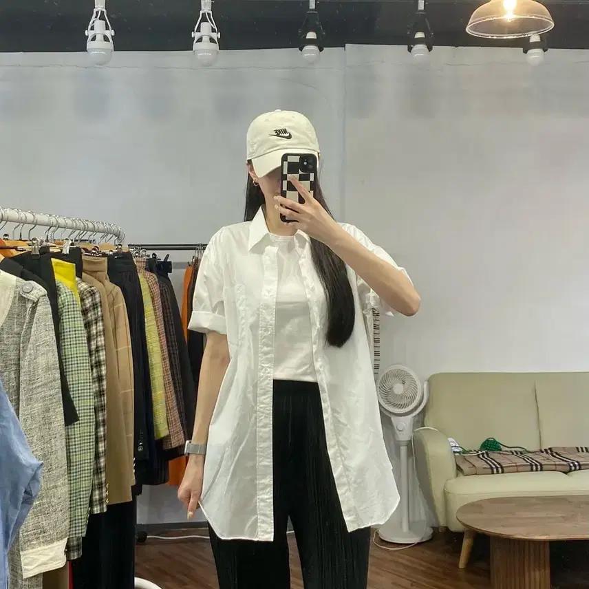 버버리 정품 화이트 반팔셔츠 5