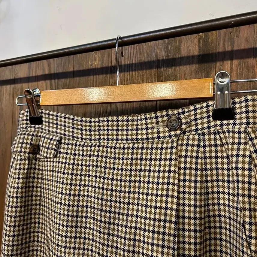 아쿠아스큐텀 정품 체크 치마바지 6