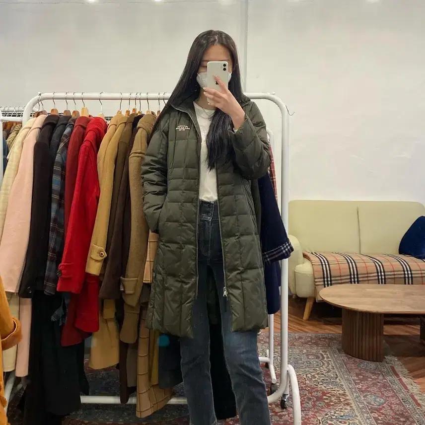 폴로 진 정품 카키 다운패딩 9