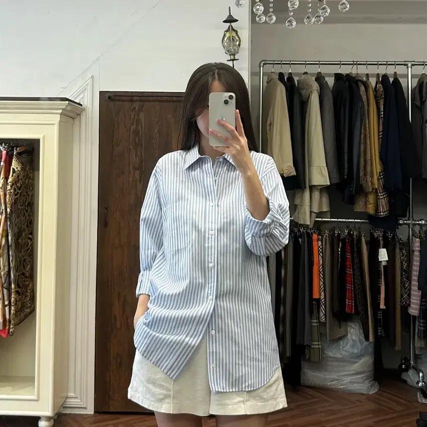 지방시 정품 소라스트라이프 셔츠 6