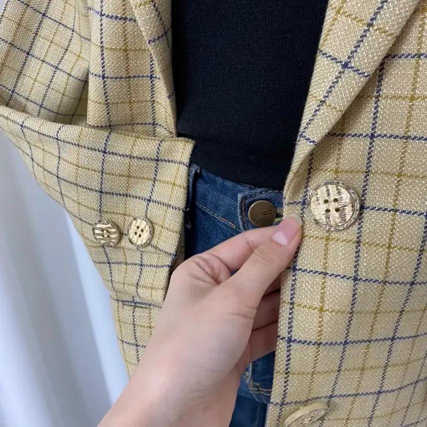 빈티지 체크자켓 6