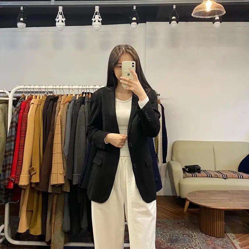 버버리 정품 블랙 면자켓 8