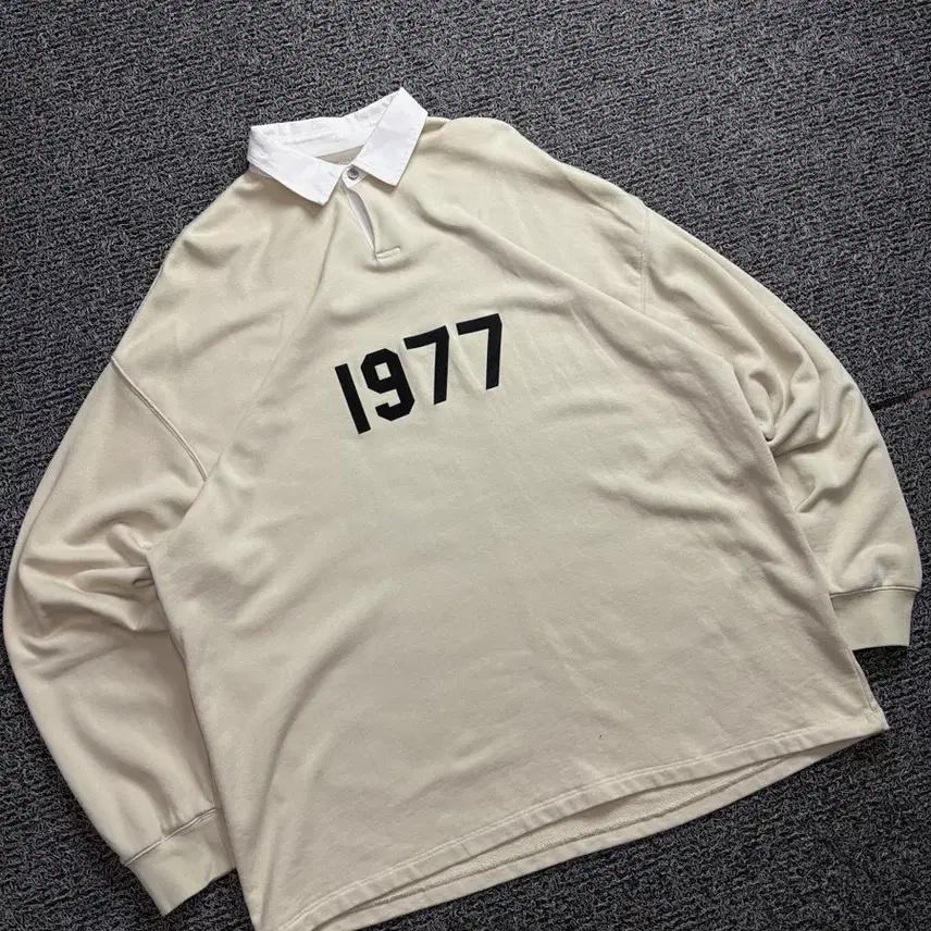 피어오브갓 에센셜 1977 박시핏 럭비 스웻 서츠 1992 2