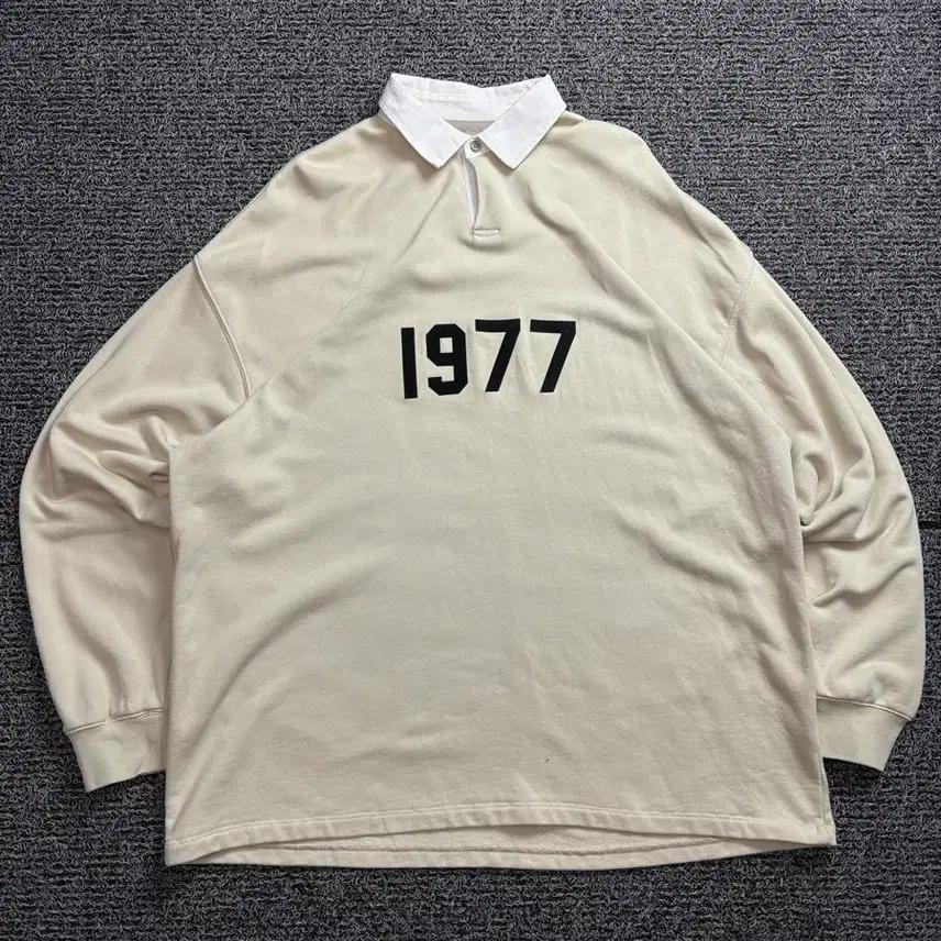 피어오브갓 에센셜 1977 박시핏 럭비 스웻 서츠 1992 3