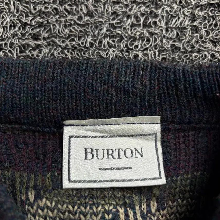 BURTON UK 아카이브 케이블 패턴 스웨터 1969 4