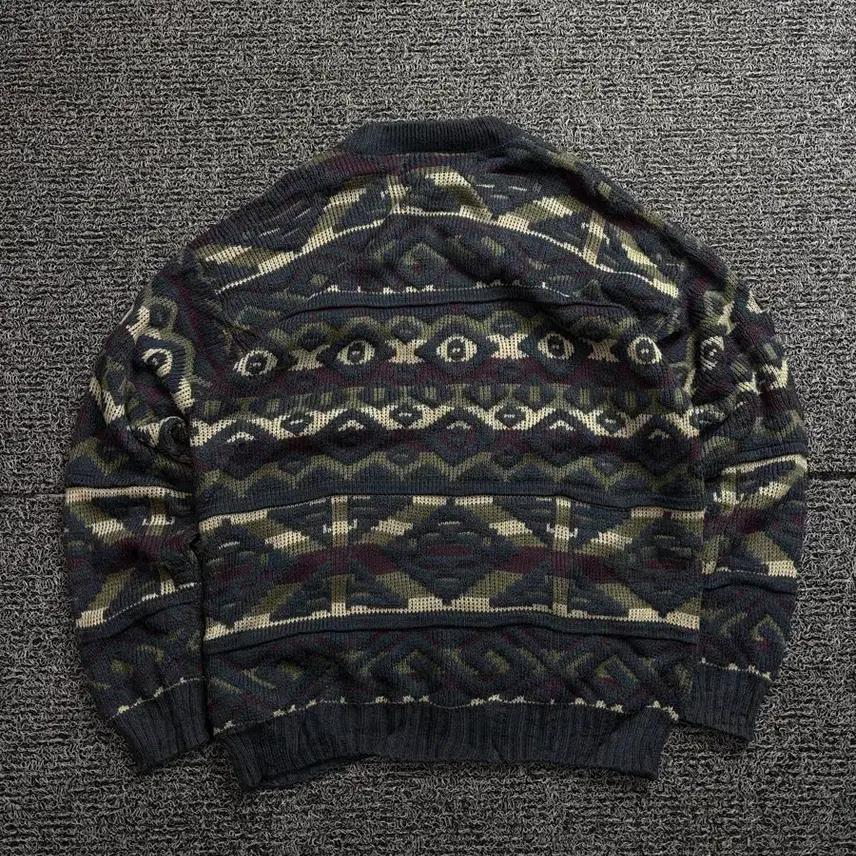 BURTON UK 아카이브 케이블 패턴 스웨터 1969 5