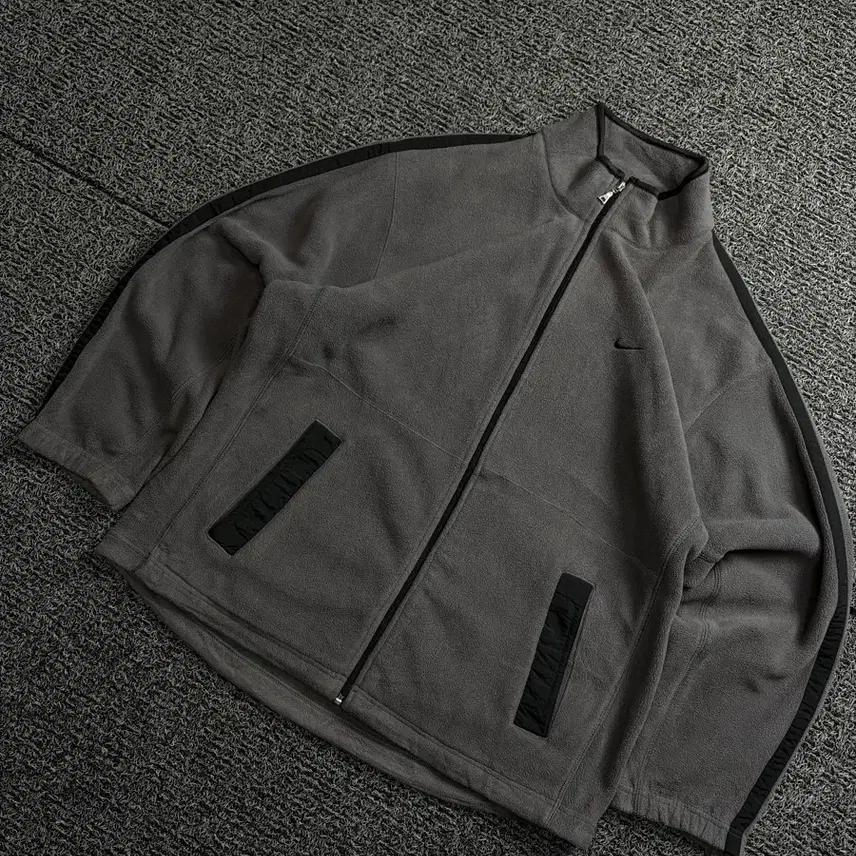 00s 나이키 올드스쿨 디테일 박시핏 후리스 자켓 1868 2