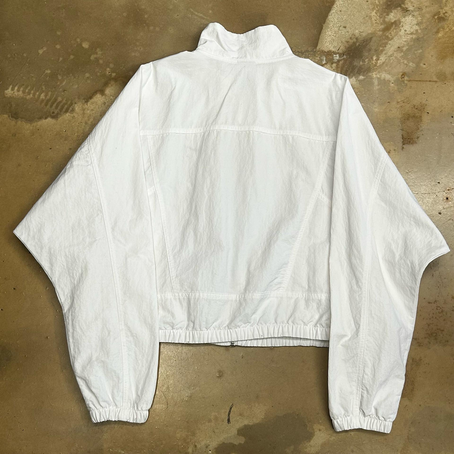 XL 나이키 스우시 화이트 크롭 바람막이  4