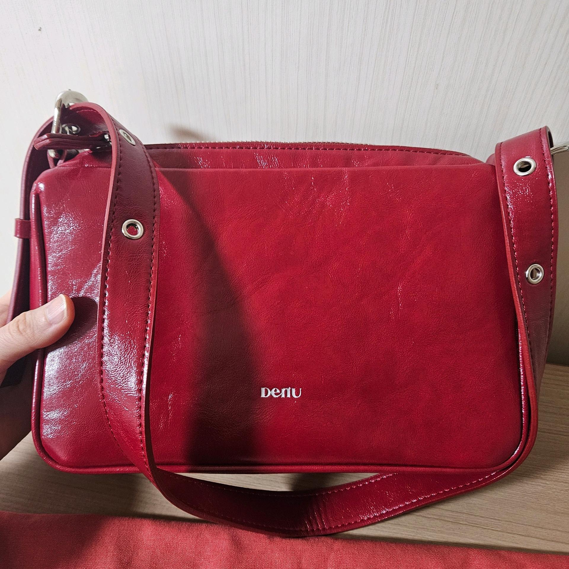 데누 FOO Bag 투웨이 레드백 정가17.8 5