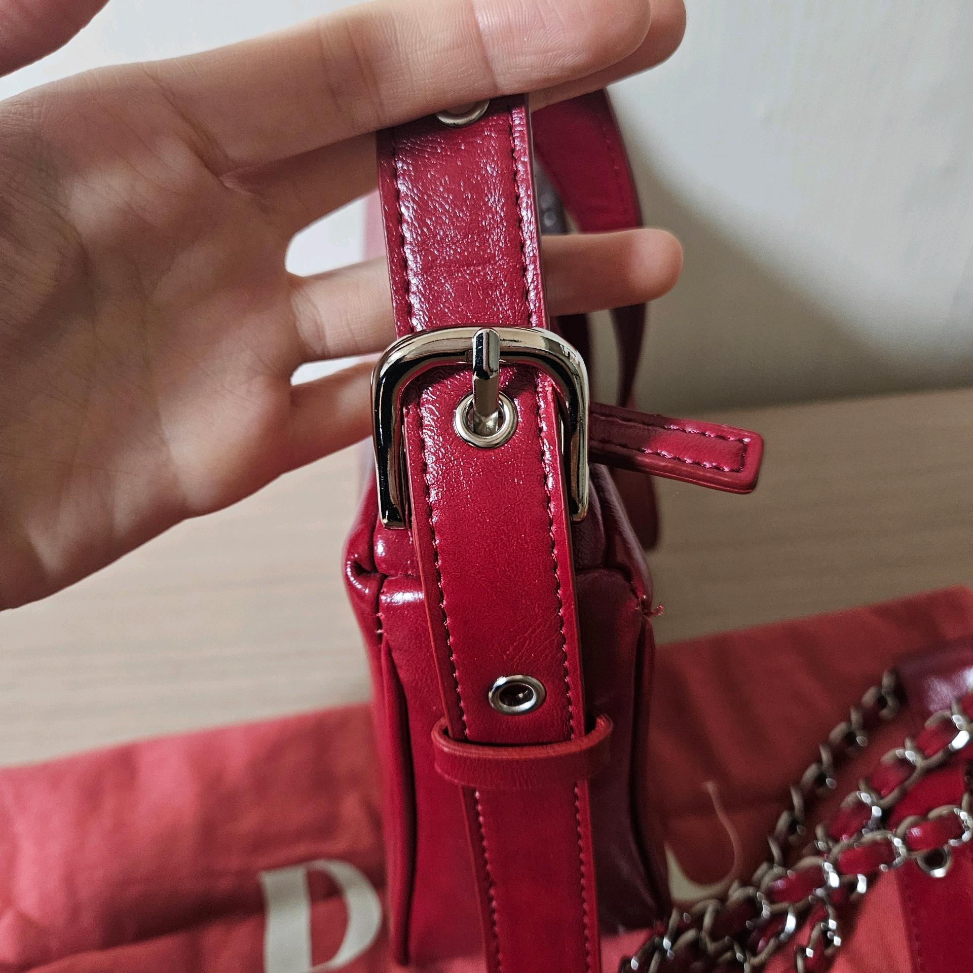 데누 FOO Bag 투웨이 레드백 정가17.8 7