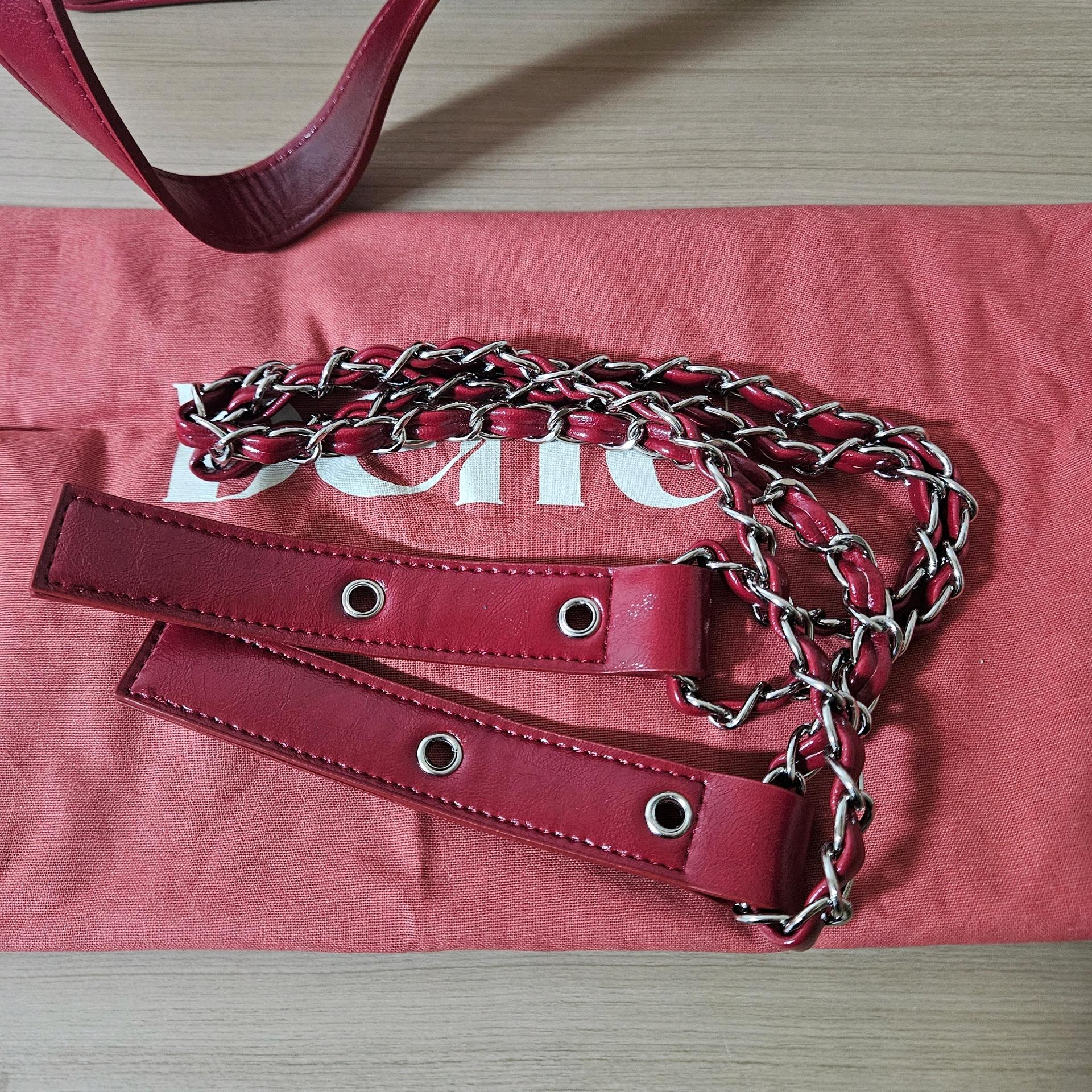 데누 FOO Bag 투웨이 레드백 정가17.8 9