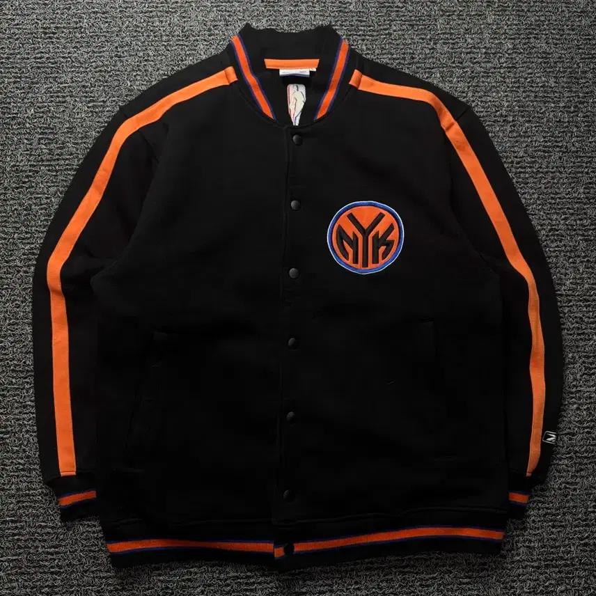 00s 리복 NBA 뉴욕 닉스 올드스쿨 바시티 자켓 976 2