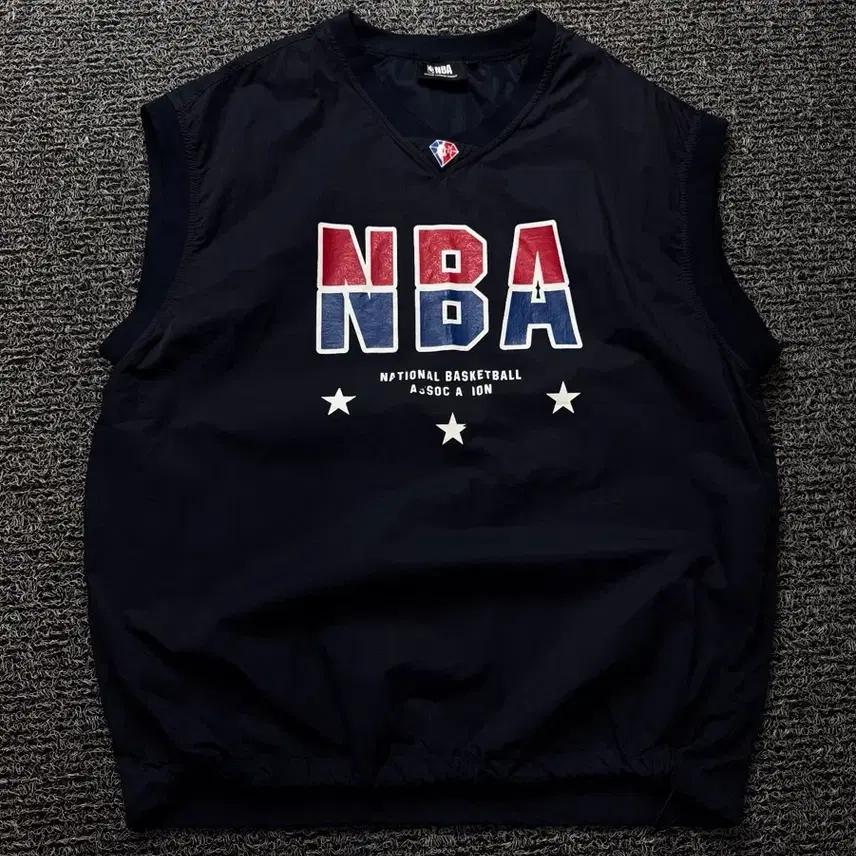 NBA 빅로고 나일론 우븐 웜업 베스트 923 2