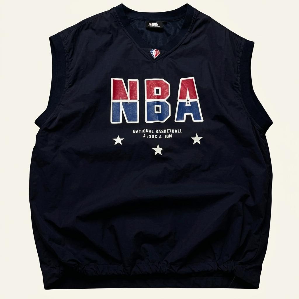 NBA 빅로고 나일론 우븐 웜업 베스트 923 1