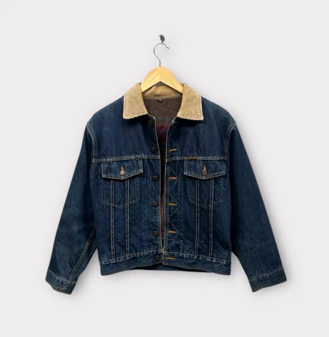 빈티지 울 데님 work jacket M 2