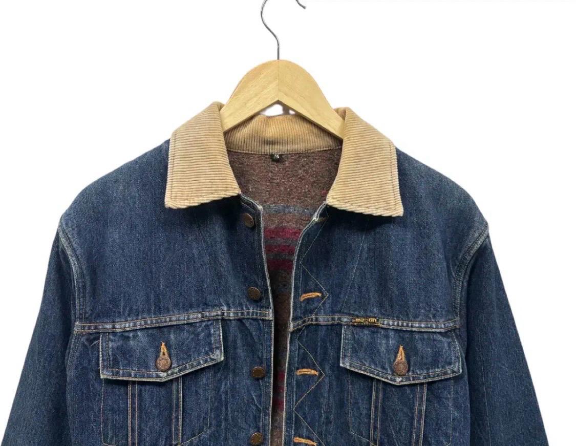 빈티지 울 데님 work jacket M 4