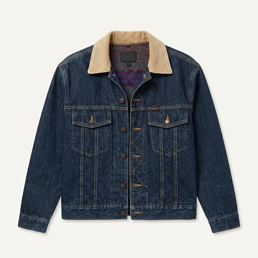 빈티지 울 데님 work jacket M 1
