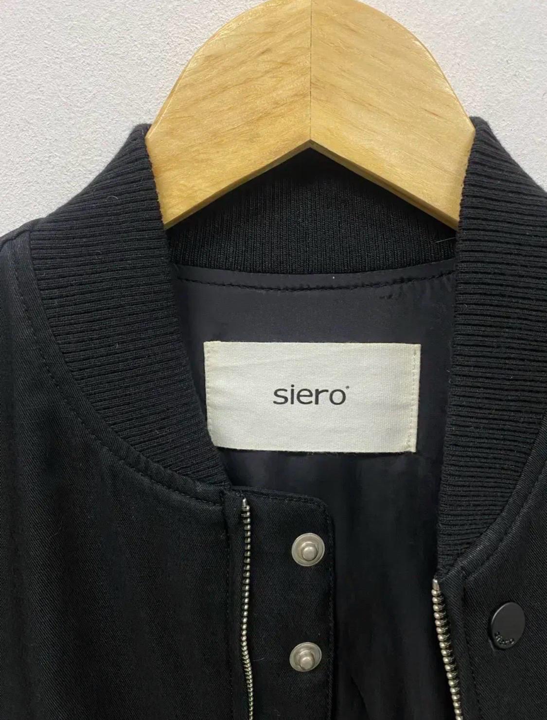 siero 시에로 블랙 블루종 점퍼 XS 7