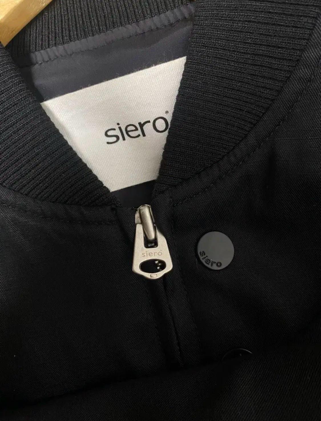 siero 시에로 블랙 블루종 점퍼 XS 6