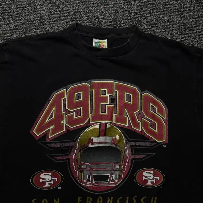 00s USA 빈티지 NFL 샌프란시스코 49ERS 티셔츠 668 2