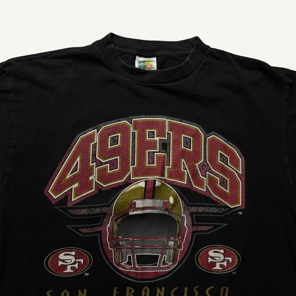 00s USA 빈티지 NFL 샌프란시스코 49ERS 티셔츠 668 1