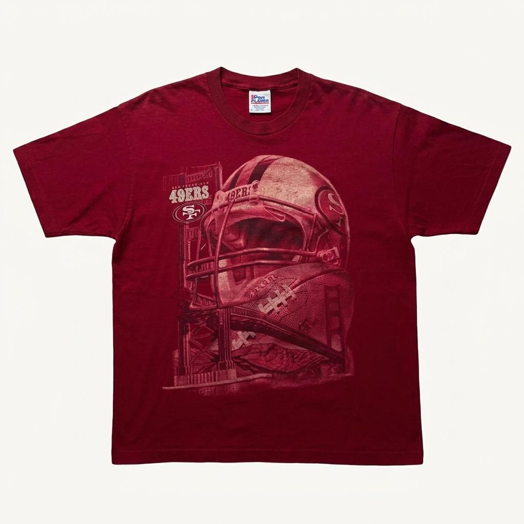 90s 프로플레이어 NFL 샌프란시스코 49ERS 티셔츠 616 1
