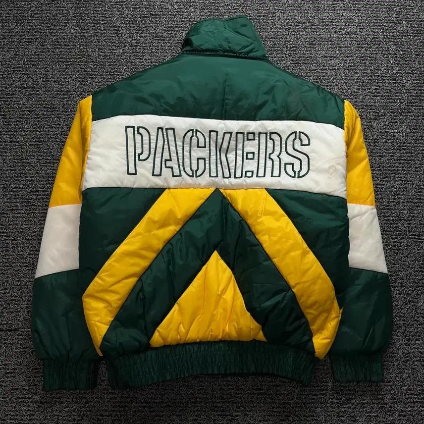 90s 프로플레이어 NFL 그렌베이 패커스 바시티 자켓 315 3