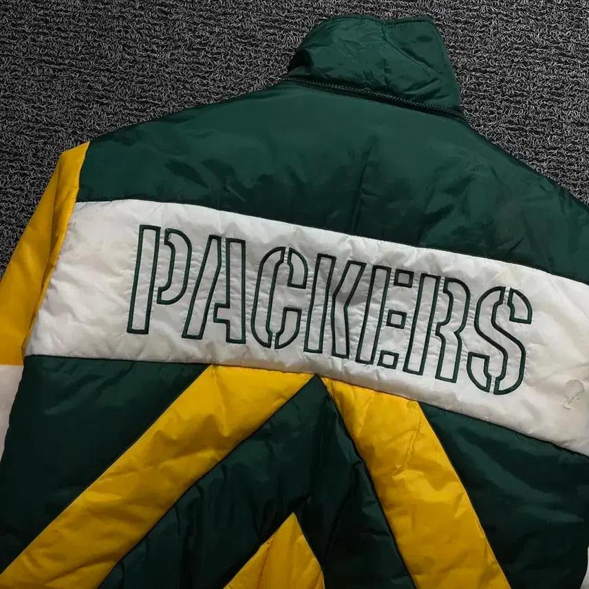 90s 프로플레이어 NFL 그렌베이 패커스 바시티 자켓 315 5