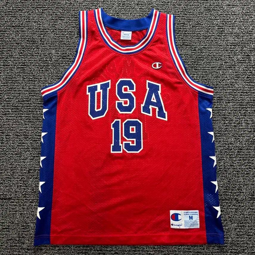 챔피온 USA 올드스쿨 빅로고 스윙맨 져지 286 3