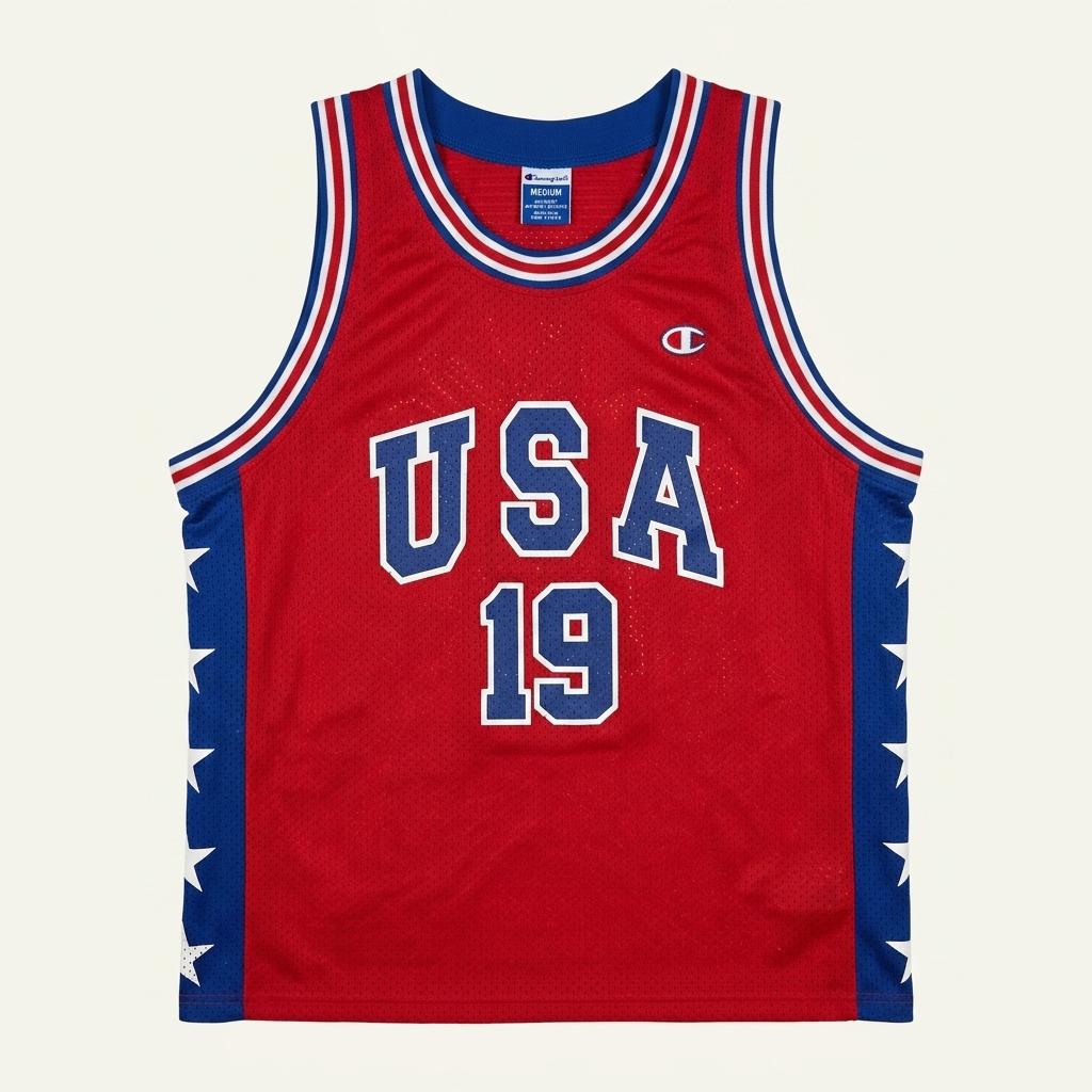 챔피온 USA 올드스쿨 빅로고 스윙맨 져지 286 1