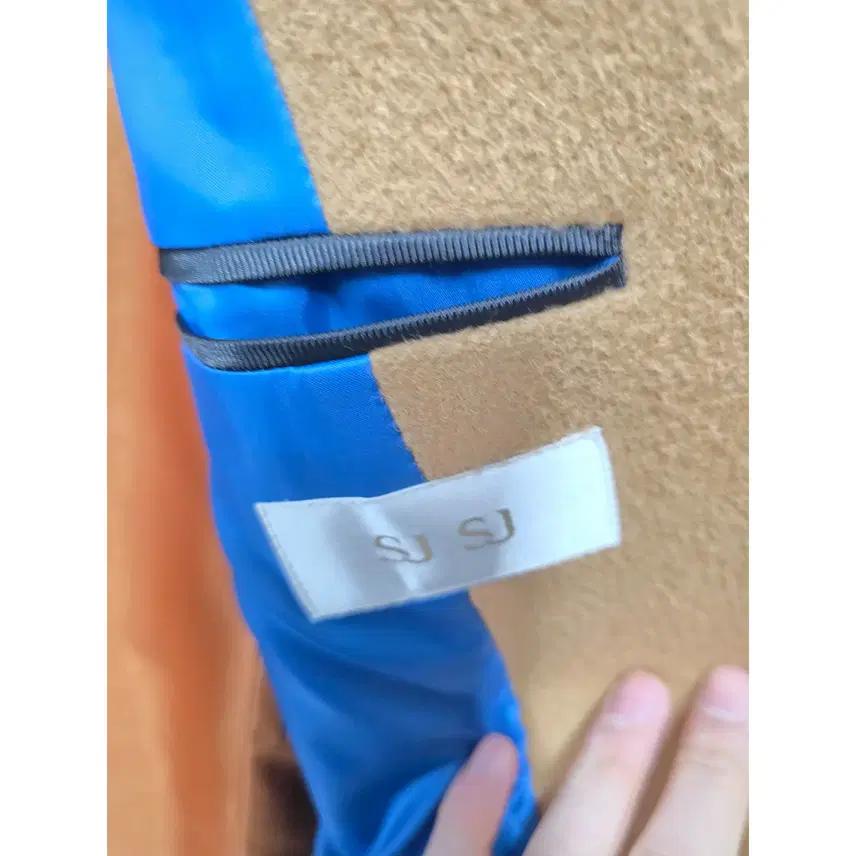 S 한섬 SJSJ 앙고라혼방 코트 B997 3