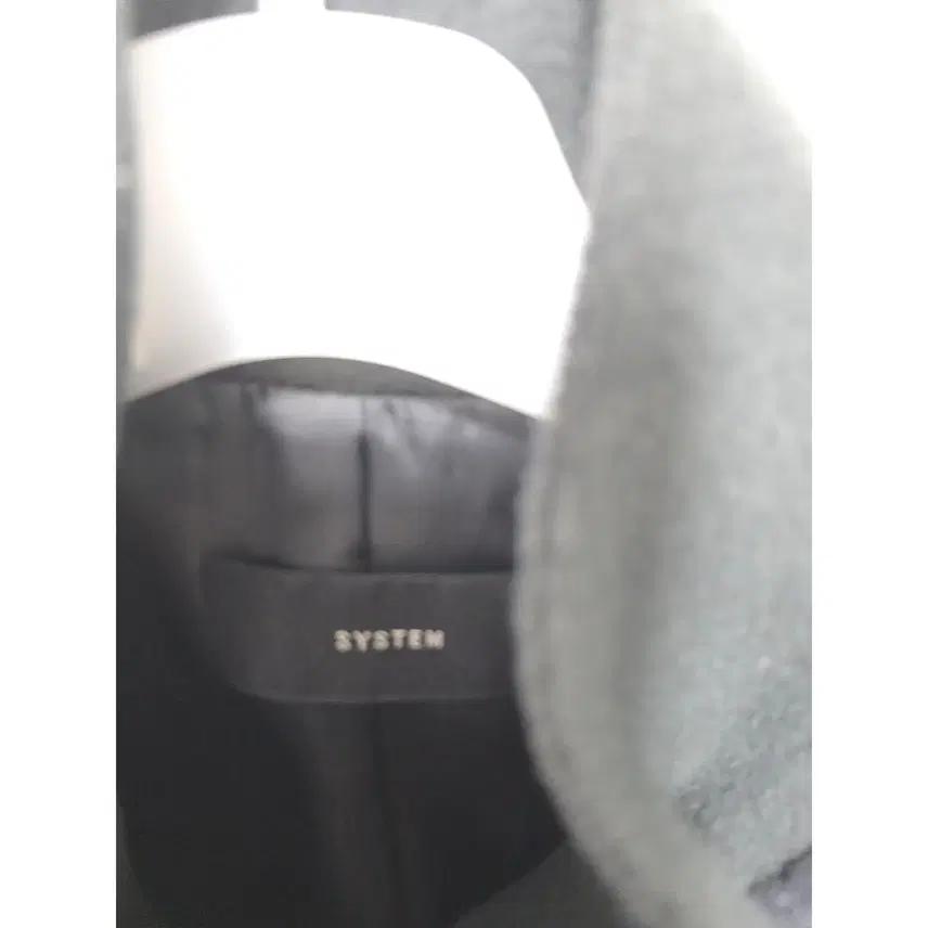 L 한섬 시스템 모직 롱코트 B937 3