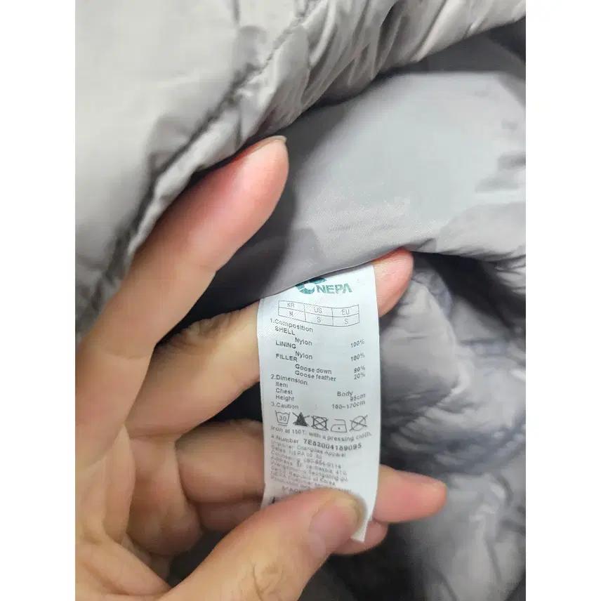 M 네파 구스다운 패딩 코트 B874 4