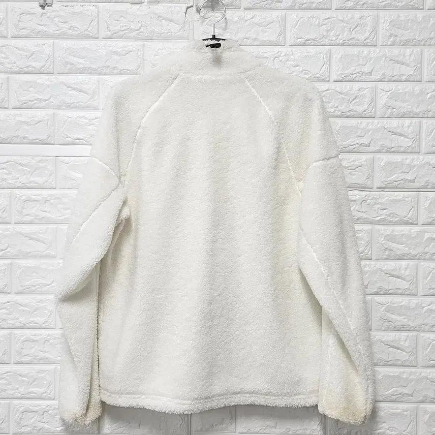 XL 아디다스 화이트 뽀글이 후리스 B828 5