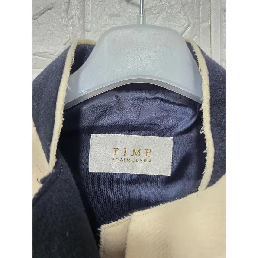 S 한섬 타임 TIME 아이보리 코트 b252 3