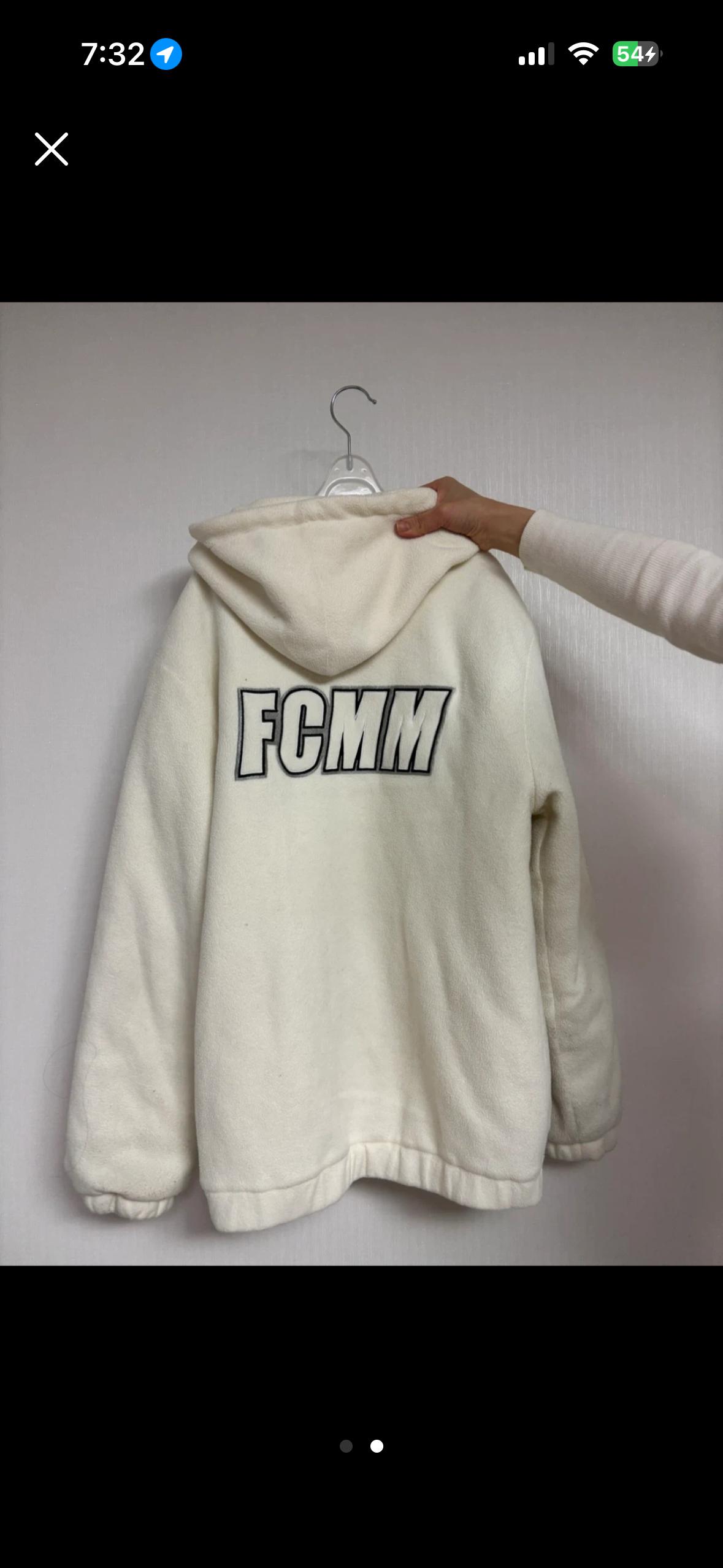 FCMM 후리스 후드집업 아이보리 s 3