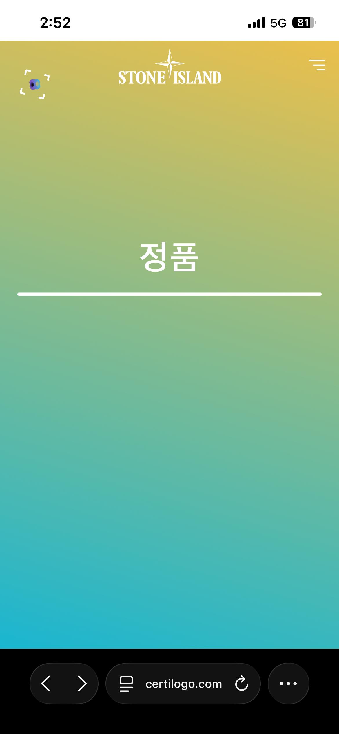 100 스톤아일랜드 옐로우 맨투맨  7