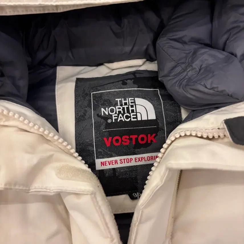 노스페이스 vostok 화이트 드라이벤트 패딩 4