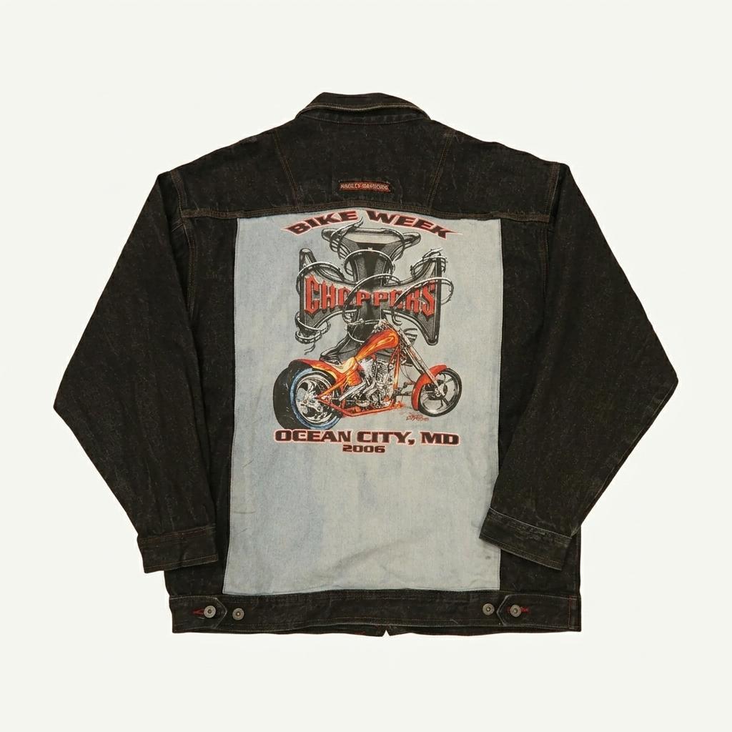 Clench jeans 바이크 위크 데님 자켓 1