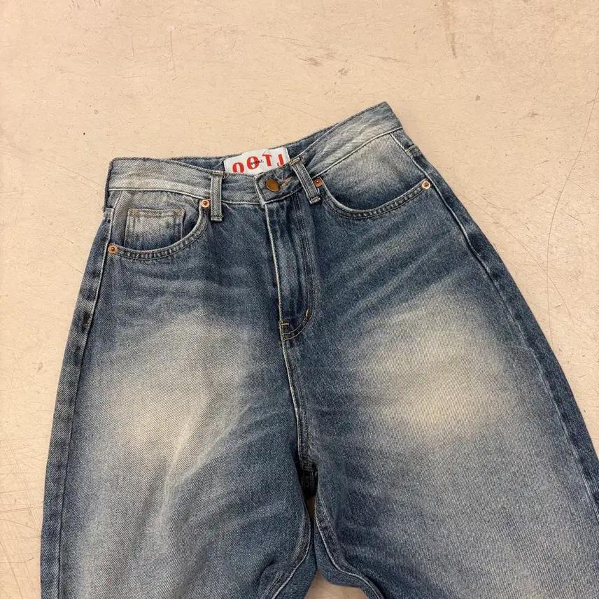 Ootj 워싱 데님 벌룬핏 팬츠 3