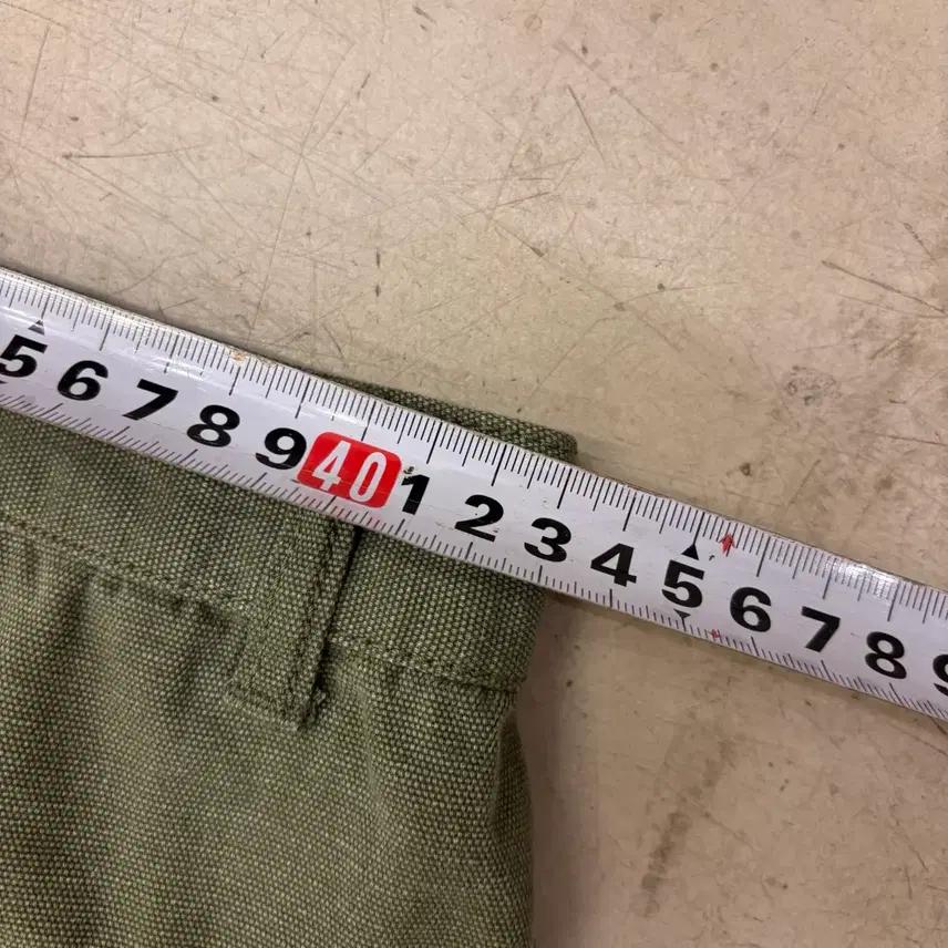 낫포너드 그린 더블니 카펜터 팬츠 7