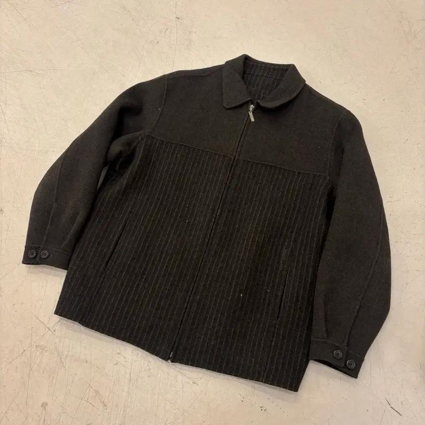 패턴 모직 자켓 2