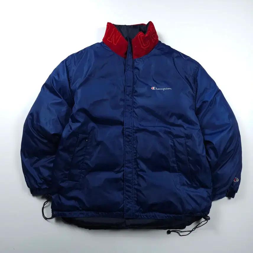 00s 챔피온 올드스쿨 양면 다운 푸퍼 패딩 (XL) 4
