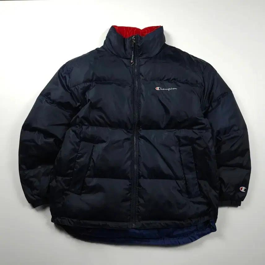 00s 챔피온 올드스쿨 양면 다운 푸퍼 패딩 (XL) 2