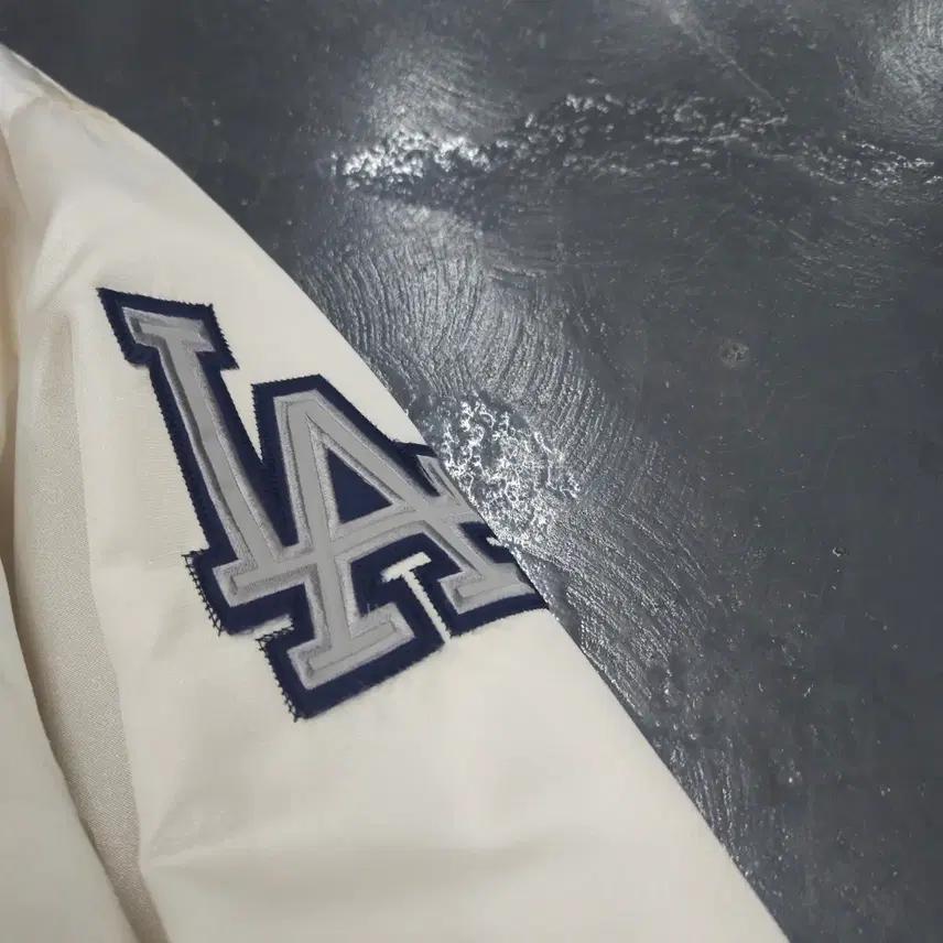 MLB WWS LA 다저스 빅로고 사틴 바시티 자켓 (L) 5