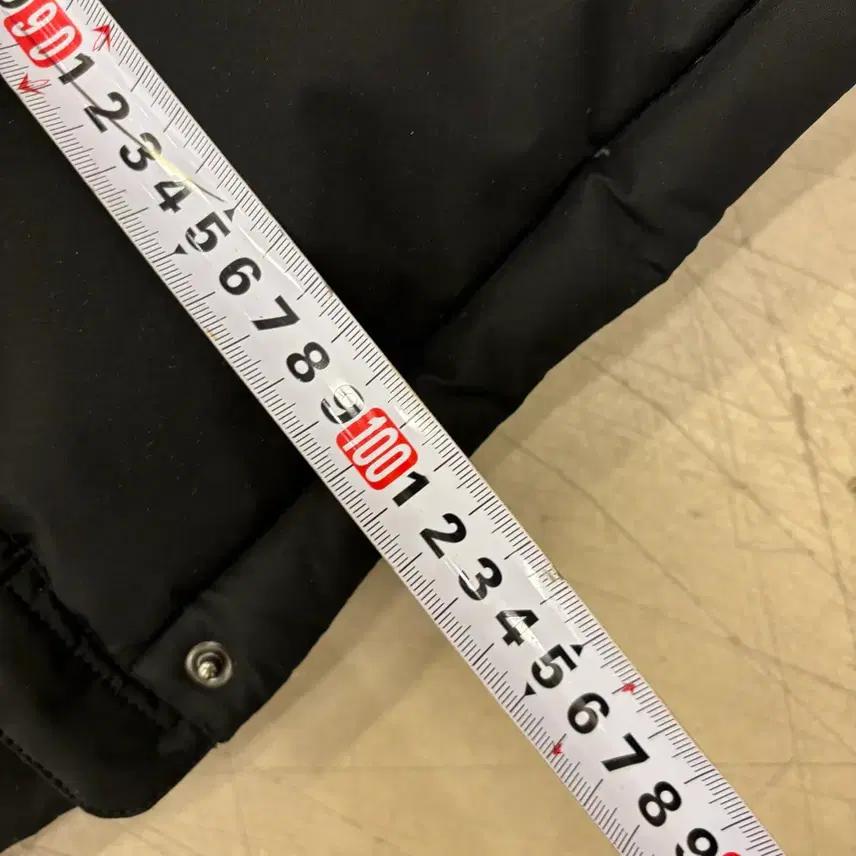 디스커버리 구스다운 빅로고 롱 패딩 5